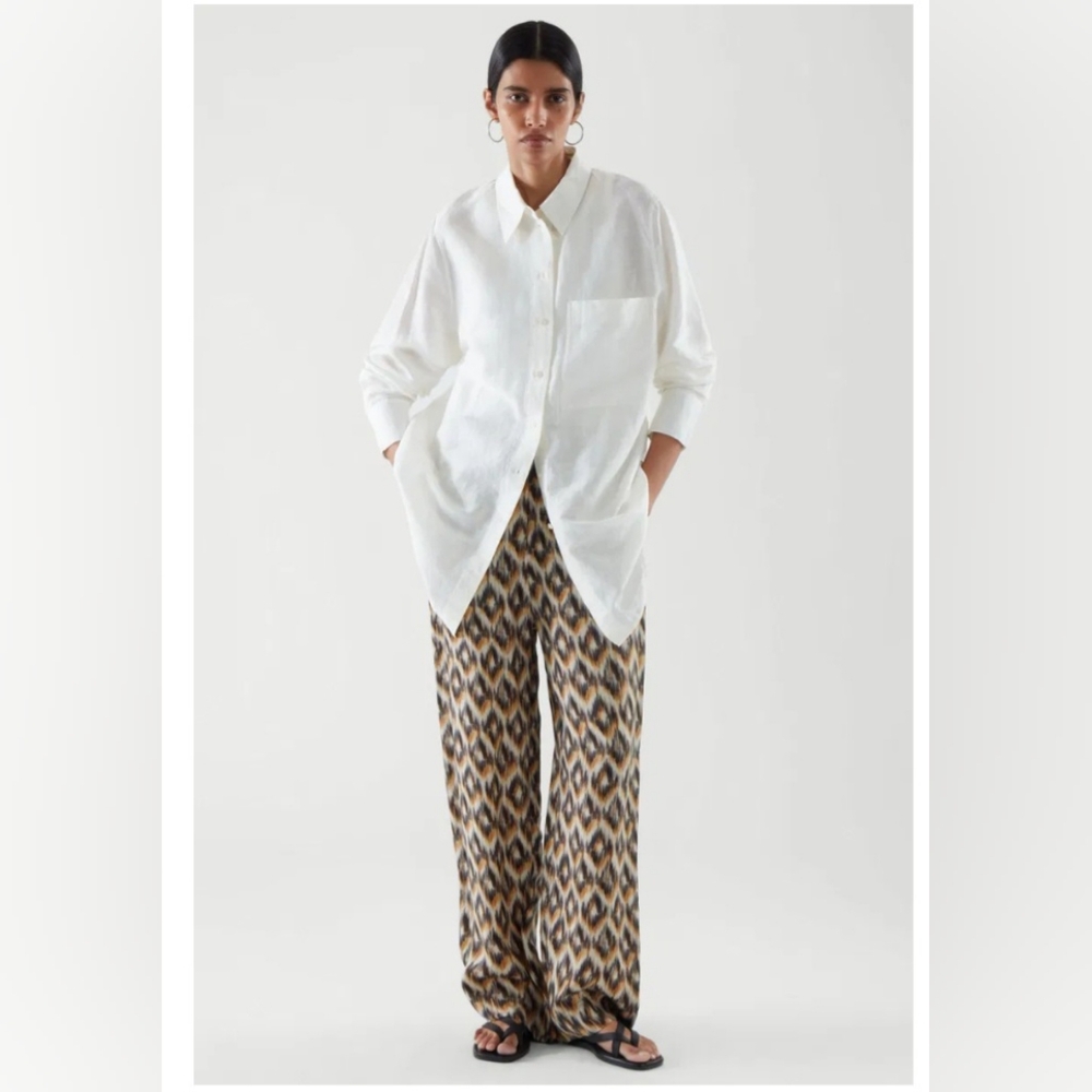 COS Straight Loose Trousers Size XS